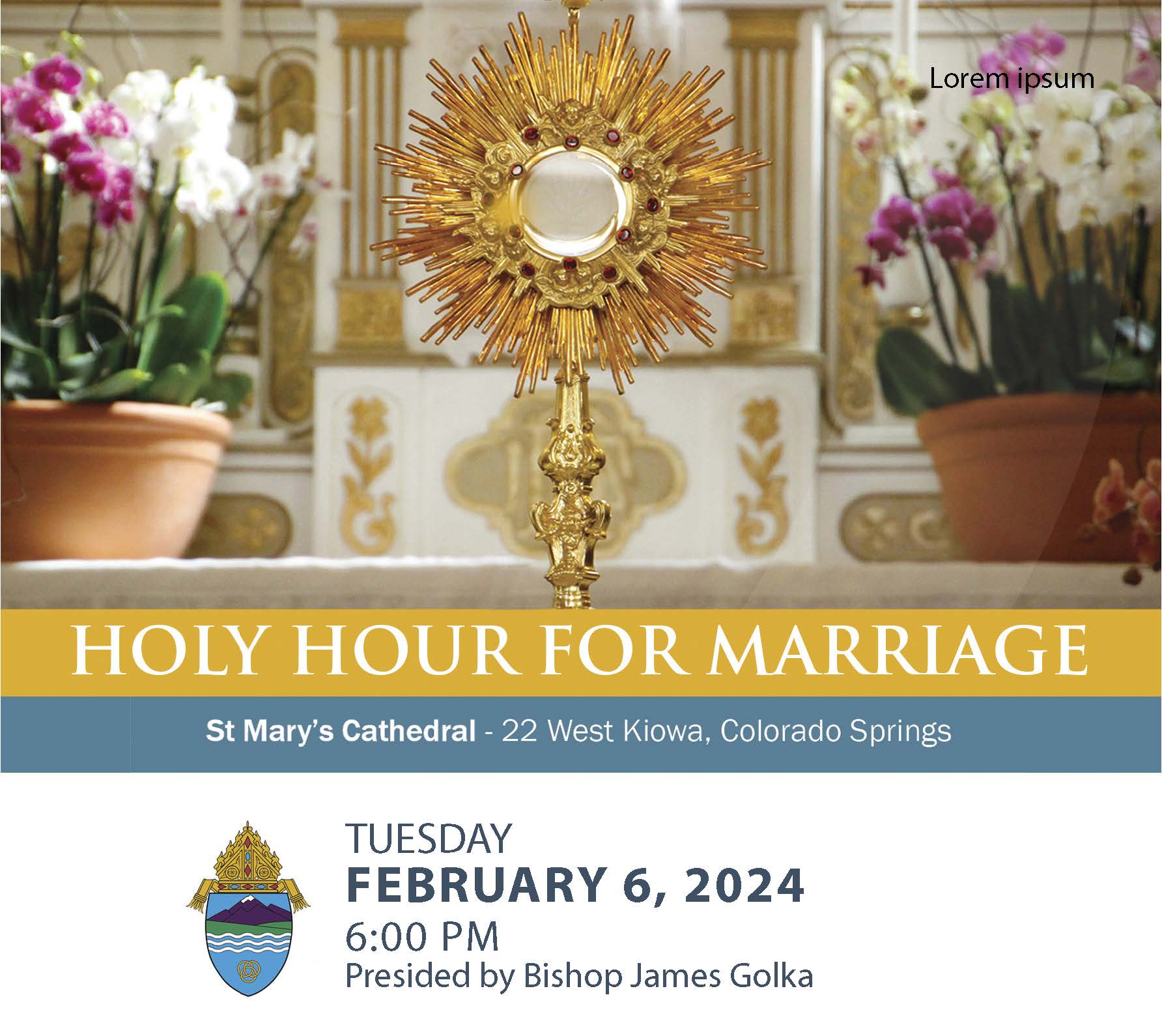 Holy Hour for Marriage